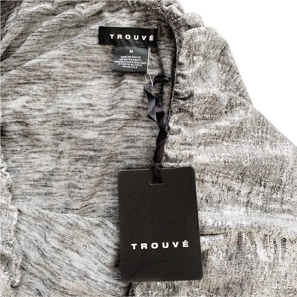 TROUVÉ Nordstrom One Shoulder Top! - Picture 4 of 7